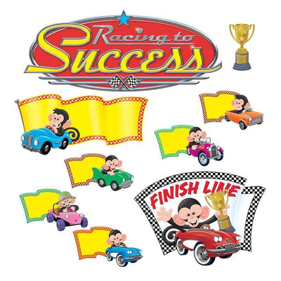 Racing to Success Bulletin Board Set 45/pk  (Discontinued)