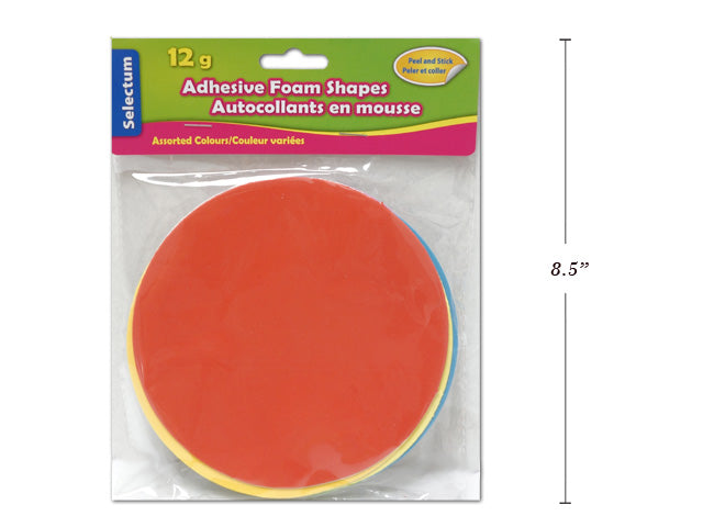 Circle Adhesive Foam Cutouts 12g (Discontinued)