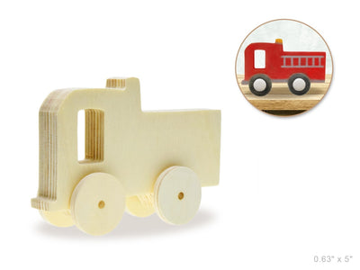 DIY Vehicles w/Wheels 5"
