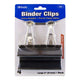 Large 2" (51mm) Black Binder Clip (4/Pack)