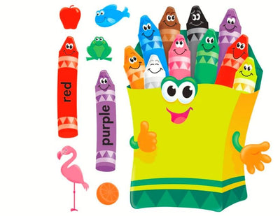 Crayon Bulletin Board Set