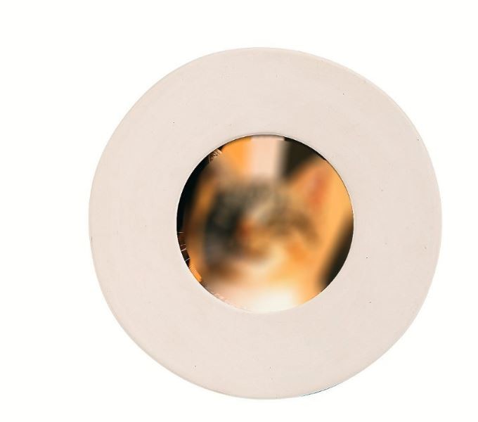 DIY Ceramic Round Picture Frame 5" 6/pk (discontinued)