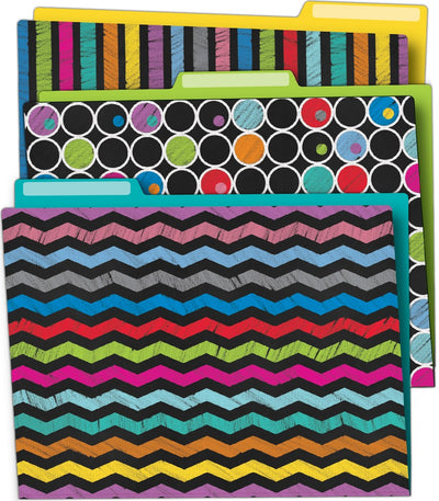 Manila File Folders (Colored, 6/pk)
