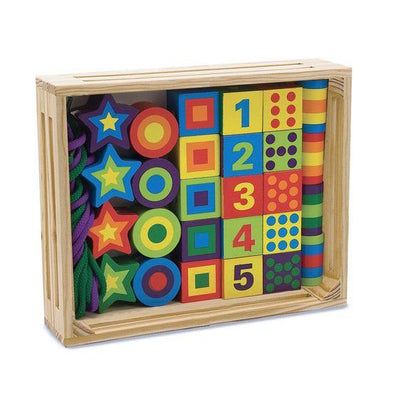 Lacing Beads in a Box