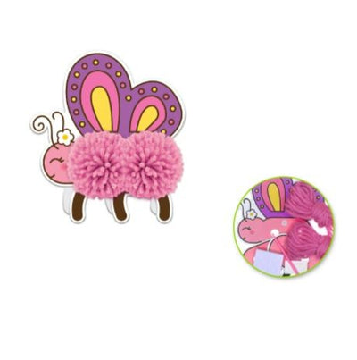 DIY Yarn Pom-Pal Kit Butterfly