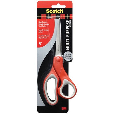 Scotch Multi Purpose 8" Scissors 1/pc