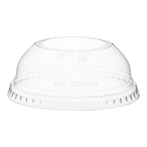 Clear Plastic Dome Lid for 12oz 50/pk