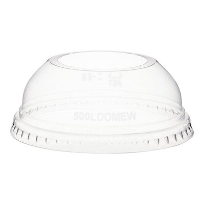 Clear Plastic Dome Lid for 12oz 50/pk