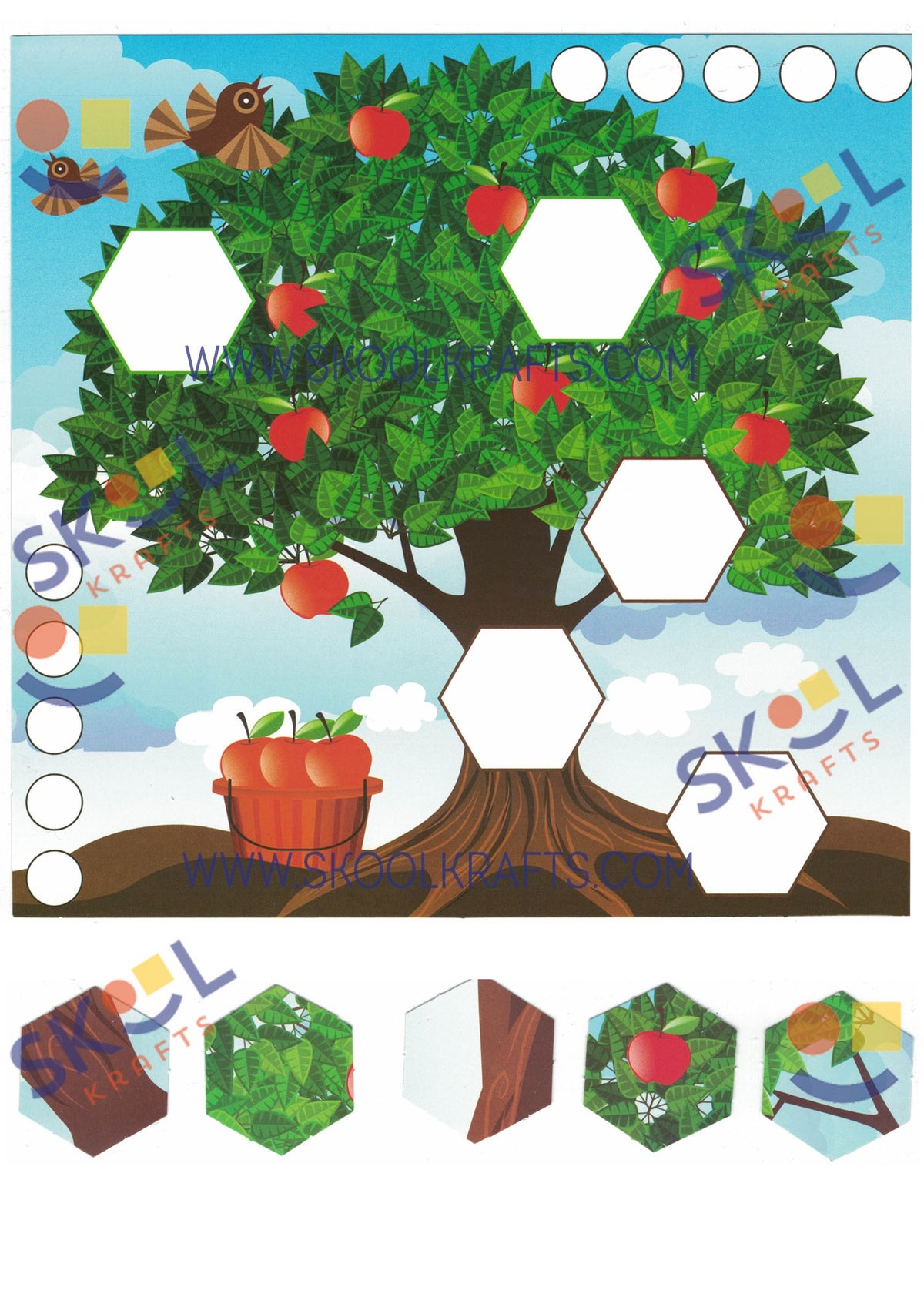 Tree Crafts Card Stock Paper 20 Sets (closeout)