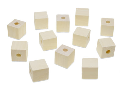 Cube Beads 3/4" 100pk (closeout)