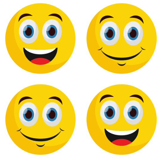Smile Cutouts 2" 20/pk