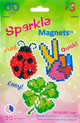 Diamond Dotz Facet Art Kit Assorted Luck Magnets 3/Pkg (Discontinued)