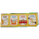 4 Mitzvahs of Purim Cutout 2" 20/pcs. (discontinued)