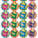 Tehillim Jumbo Dot Stickers (6 Sheets) (Discontinued)