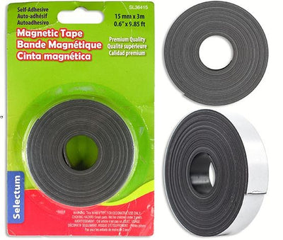 Self Adhesive Magnetic Tape 15mm x 3m