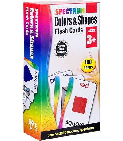 Colors & Shapes Flash Cards