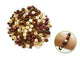 Natural Beads Round Medley 40g Asst Sizes (closeout)