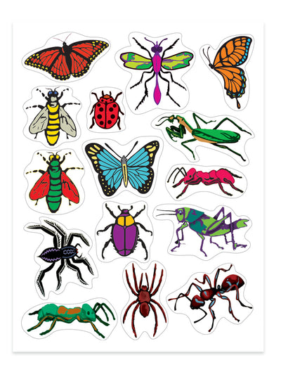 Insect Stickers 25/Sheets