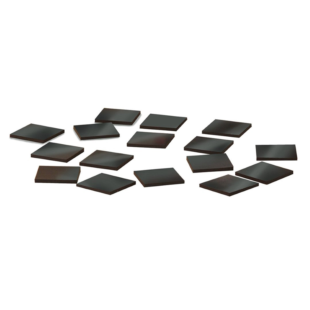 Self-Adhesive Magnet Squares, 1-Inch, 24 Pcs
