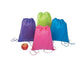 Nonwoven Polyester Bright Color Drawstring Bags 12" x 15"_x000d_
12/pk
