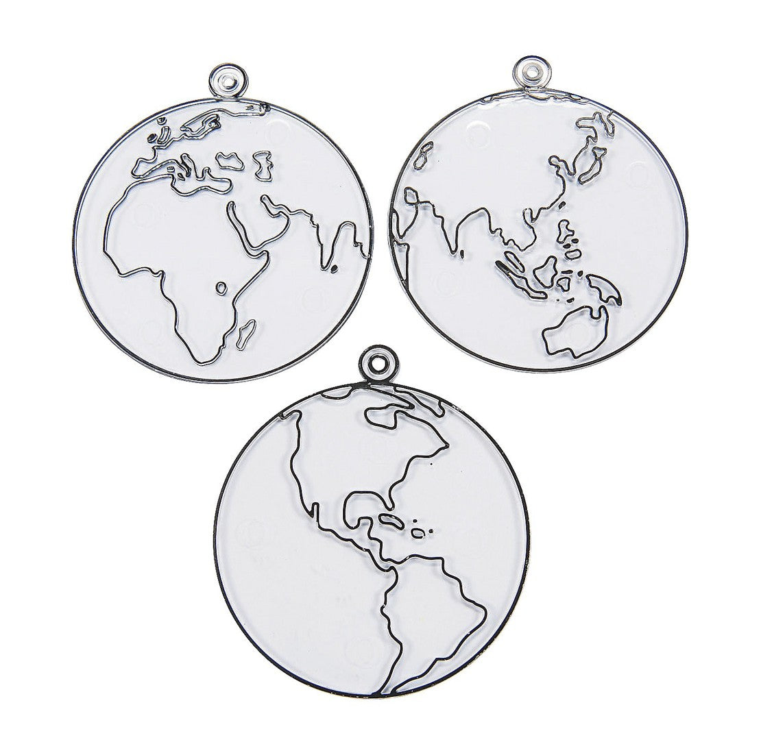 Globe Suncatchers 4 1/2" - 24 Pc.