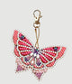 Rhinestone Butterfly Keychain (Discontinued)