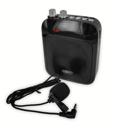 Rechargeable Speaker With Wired Lapel Microphone