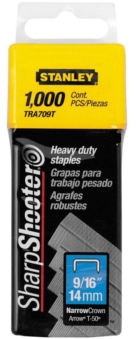 Heavy Duty Staples 1000ct 9/16" #509