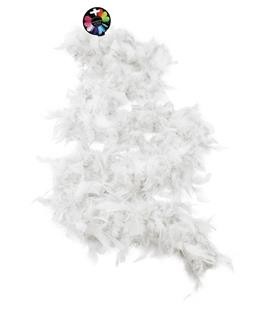 White Chandelle Boa 6 feet