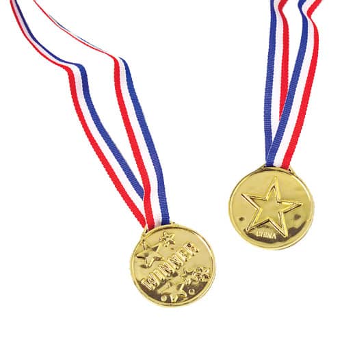 Winner Star Necklace 12/pk