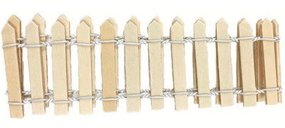 Wooden Fence 12.28" x 2"