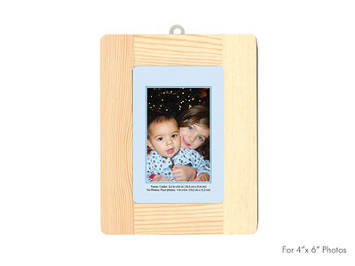 Natural DIY 6.5"x8.5" Photo Frame for 4"x6" Photos (discontinued)
