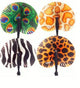 Safari Folding Fan 12/pk