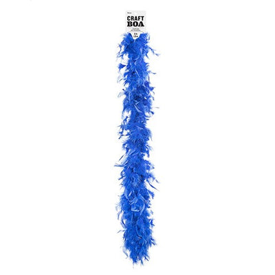 Blue Chandelle Boa: 6 Feet (closeout)