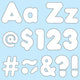 White 4-Inch Casual Uppercase/Lowercase Combo Pack Ready Letters