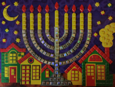 Chanukah Mosaic Foam Art (Discontinued)