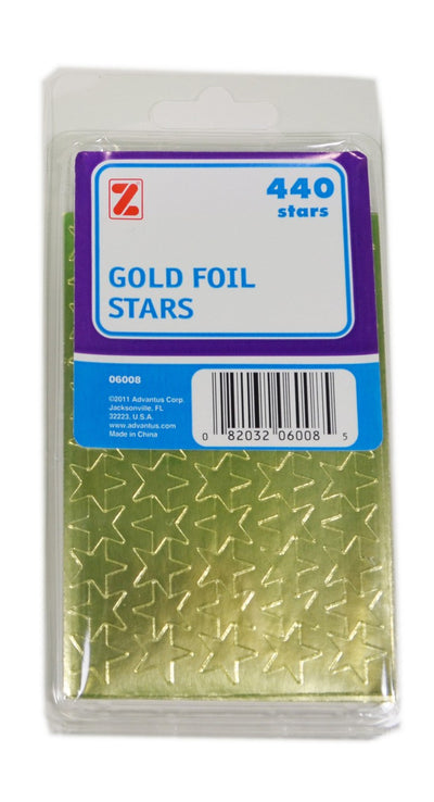 STARS FOIL GOLD, 420 CT. (Discontinued)