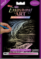 Jumping Dolphins Mini Engraving Art