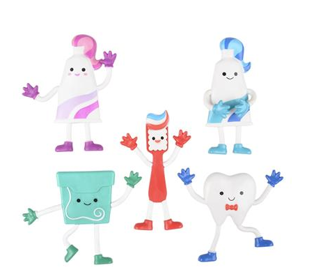 Dental Bendable Assortment 3.5" 50/pk
