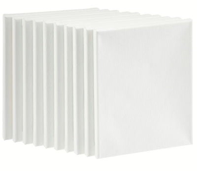 8x10 Premium Gallery Stretched Canvas: White, 1.5 inches Deep
