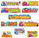Monthly & Seasonal Headers Mini Bulletin Board Set 13 3/8" 16/pk (Discontinued)