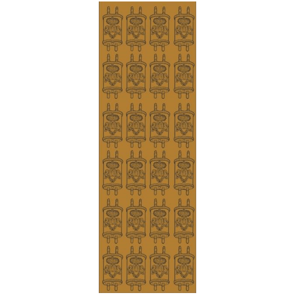 Stickers Gold Torah Small (6)
