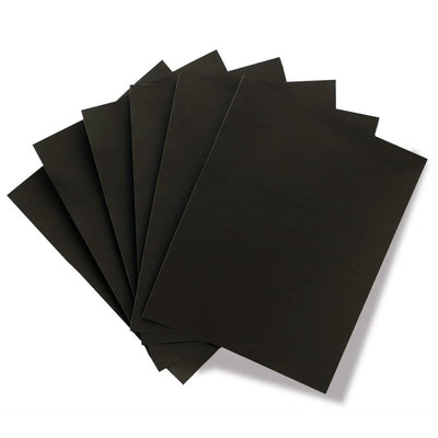 Super Glossy cardstock paper 25/pk (Black, 8.5" X 11")