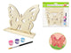 DIY Butterfly Wood Stand-Ups with Paint Pots And Brush 7" x 6"