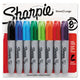 Permanent Marker Chisel Tip Assorted 6/pk