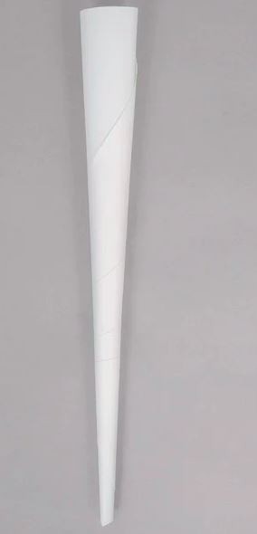 White Cotton Candy Cones 250/pk