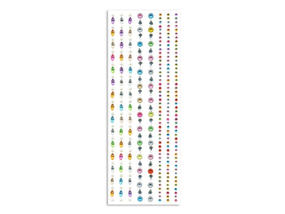 Adhesive Rhinestone Raining Gem (Closeout)