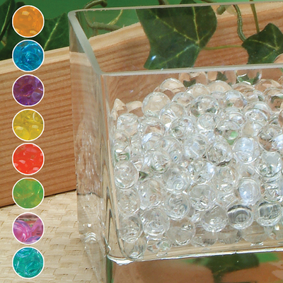 Small Magic Jelly Ball Beads Clear 14gr