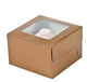 Gold Cupcake Boxes 4 1/2" - 12 Pc.