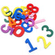 Wood Number Cutouts Assorted 20pcs